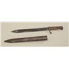 Image 2 : Mauser bayonet with metal sheath, approx.  20-1/2” overall with an approx. 15” blade,  uncleaned and