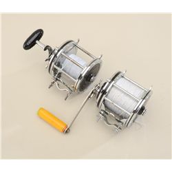 Lot of two salt water fishing reels including  a Penn Senator 6/0 in very good condition  and anothe