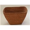 Image 1 : Large woven Indian basket approx. 12” tall,  approx. 12” wide and approx. 17” long in  overall very 