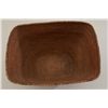 Image 4 : Large woven Indian basket approx. 12” tall,  approx. 12” wide and approx. 17” long in  overall very 