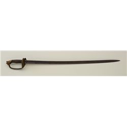 French Officer’s Model 1855 sword dated 1861  by Chateau Arsenal; fair to good condition;  no scabba