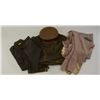 Image 2 : WW II enlisted mans uniform complete with  pants,  hat and tunic.  Near fine condition  shows button