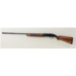 Winchester Model 50 semi-auto shotgun, 12  gauge, 2-3/4” chamber, 30” barrel, blue  finish, checkere