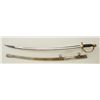 Image 2 : U.S. Model 1860 sword and scabbard by  Mansfield and Lamb dated 1865; blade  re-nickeled for parade,