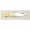 Image 1 : Custom modern knife by W.C. Davis in like new  condition approx. 10” overall with an  approx. 5” bla