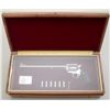 Image 1 : Colt Ned Buntline Commemorative New Frontier  SAA revolver, .45 cal., 12” barrel, nickel  finish, ch