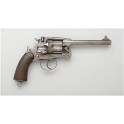 Large frame NWMP-shipped Webley-Enfield DA  revolver, .455 cal., 5-3/4” barrel, blue  finish, smooth