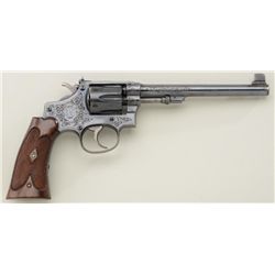 Smith & Wesson Second Model Target revolver,  .32 long cal., 6” barrel, target sights, blue  finish,