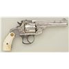 Image 1 : Smith & Wesson top break DA revolver, factory  style engraved (should be lettered),  .38  S&W cal., 
