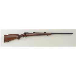 Winchester Model 70 bolt-action rifle, .243  Win. cal., 26” bull barrel, black finish,  scope mounts