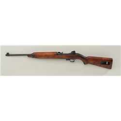 IBM M1 semi-auto carbine, .30 cal., 18”  barrel marked “IBM Corp”, re-finished barrel  and receiver,