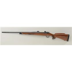 CZ Model J9 bolt-action rifle, .300 Mag.  cal., 24-1/2” barrel, blue finish, scope  mounts and barre