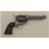 Image 2 : Colt SAA revolver, .32WCF cal., 5-1/2”  barrel, blue and case hardened finish,  checkered black hard