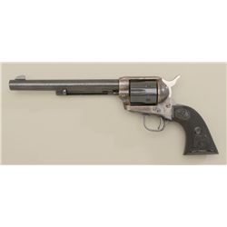 Colt SAA revolver, 2nd Generation, circa  1972, .357 Magnum cal., 7-1/2” barrel, blue  and case hard