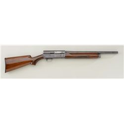 Remington Model 11 semi-auto shotgun, 12  gauge, full choke, barrel reduced to 18-1/2”,  blue finish