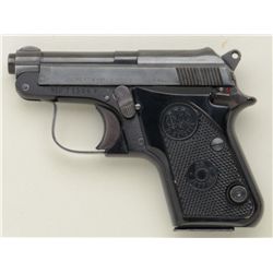 Beretta Model 950 BS .25 ACP caliber pocket  auto pistol in factory box numbered to this  gun with e