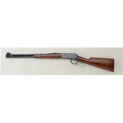 Winchester Model 94 lever action carbine,  .25-35 WCF cal., 20” barrel, blue finish,  wood stocks, #