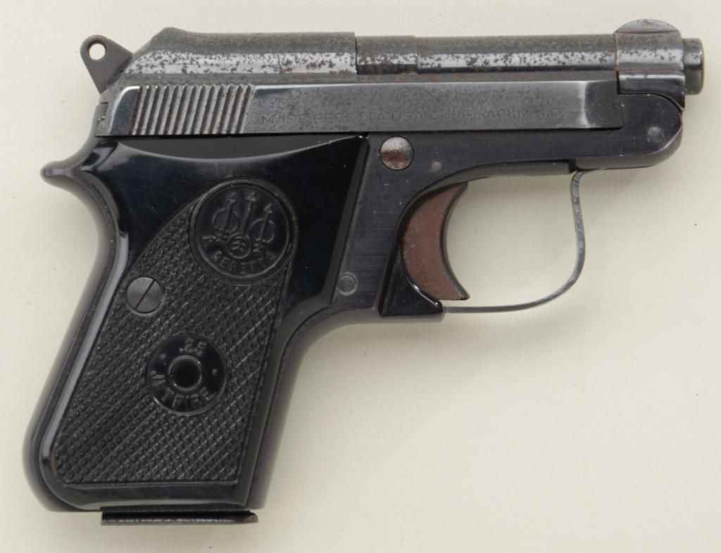 Beretta Model 950 BS .25 ACP caliber pocket auto pistol, BER68866V