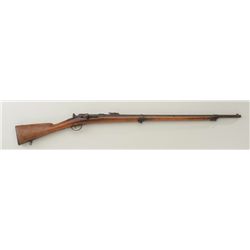 French military needle fire bolt-action  rifle, 11mm cal., 32” barrel, bayonet lug,  wood stock, #F 