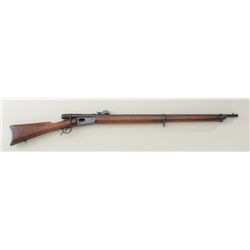 Swiss Model  78 Vetterli bolt-action rifle,  10.4mm cal., 33” barrel, blue finish, wood  stocks, #17