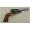 Image 3 : Modern copy of a Colt Trapper Model  percussion pocket revolver, .36 cal., 3-1/2”  barrel, fluted cy