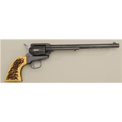 Colt SAA Buntline Scout Model revolver, .22LR  caliber with extra factory .22 Mag.  cylinder, 9-1/2”