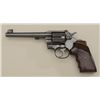 Image 1 : Colt Officer’s Model Target DA revolver, .38  special cal., 6” barrel, adjustable sights,  blue fini