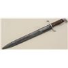 Image 1 : Argentine Mauser bayonet and metal sheath in  overall good condition showing “Modelo  Argentino 1909