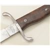 Image 3 : Argentine Mauser bayonet and metal sheath in  overall good condition showing “Modelo  Argentino 1909
