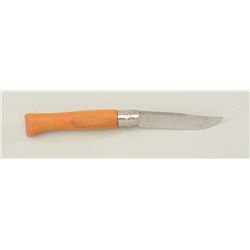 French-made Opinel folding knife in overall  fine condition.  Est.:  $25-$50.