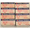 Image 1 : Lot of 8 boxes of Peters .30-30 hollow point  ammo.  Est.:  $50-$75.