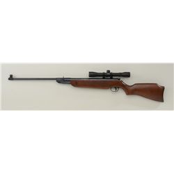 Winchester Model 1000X air rifle with Simmons  4 X 32 scope displaying fine optics, .177  cal., mat 