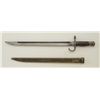 Image 2 : A Japanese bayonet for Arisaka Rifle which  scabbard in good to very good condition,  showing clear 