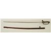 Image 2 : Japanese WW II era sword with scabbard in  overall good to very good uncleaned  condition.  Est.:  $