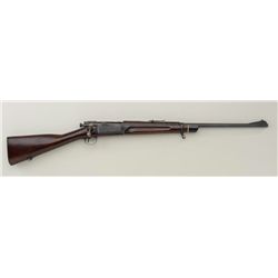 Sporterized U.S. Springfield Krag bolt-action  rifle, Model 1896, .30-40 Krag cal., 24”  barrel, re-