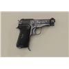 Image 2 : Beretta Pocket semi-auto pistol, 7.65mm cal.,  3-1/4” barrel, scroll-engraved slide,  re-blued finis