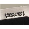 Image 3 : Randall knife and Randall made leather sheath  (Orlando, FLA) in overall very good  condition approx