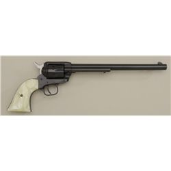 Colt Buntline Scout SAA revolver, .22 Magnum  cal., 9-1/2” barrel, blue finish, faux pearl  grips, #