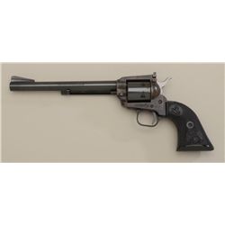 Colt New Frontier Buntline SAA revolver, .22  caliber with extra .22LR cylinder, 7-1/2”  barrel, blu