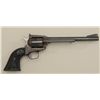 Image 2 : Colt New Frontier Buntline SAA revolver, .22  caliber with extra .22LR cylinder, 7-1/2”  barrel, blu