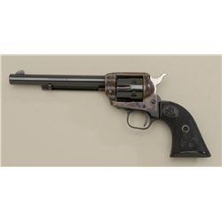 Colt Scout Peacemaker SAA revolver, .22LR  caliber with extra .22 Mag. cylinder, 5-1/2”  barrel, blu