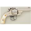 Image 1 : Smith & Wesson DA top break revolver, .38  cal., 3-1/4” barrel, nickel finish, factory  pearl medall