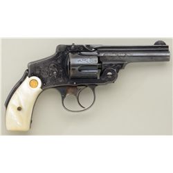 Smith & Wesson .38 Safety Hammerless DA  revolver, .38 S&W cal., 3-1/4”, blue finish,  factory style