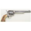 Image 3 : Colt SAA revolver, .32 WCF cal., 7-1/2”  barrel, blue and case hardened finish, thick  stag grips, #