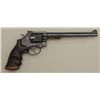 Image 2 : Smith & Wesson Model 48-4 DA revolver, .22  M.R.F. cal., 8-3/8” barrel, blue finish,  custom wood fi