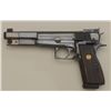 Image 2 : Customized and upgraded Belgian-made FN  Browning semi-auto pistol, 9mm cal., 6”  barrel including a