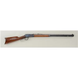 Winchester Model 1894 lever action rifle,  .25-35 WCF cal., 26” nickel steel octagon  barrel, blue f