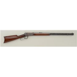 Winchester Model 1894 lever action rifle, .30  WCF cal., 26” round barrel, blue finish,  wood stocks