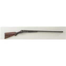 Remington Arms Co. SxS exposed hammers  shotgun, 12 gauge, 32” Damascus barrels,  checkered wood sto