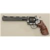 Image 2 : Colt Python Model DA revolver, .357 Magnum  cal., 8” ventilated rib barrel, blue finish,  deluxe cus